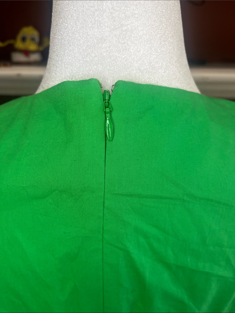 J by J Crew Green Wrap Midi Dress with Waist Bow - Picture 6 of 13